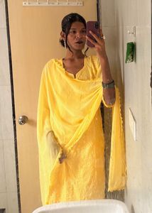 Yellow Embroidered Kurta Set