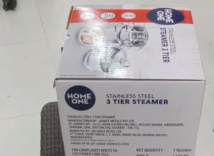 Homeone 3 Tier  Stainless Steel Streamer