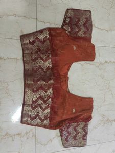 Elegant Maroon Saree