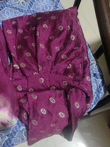 Elegant Purple Suit Set