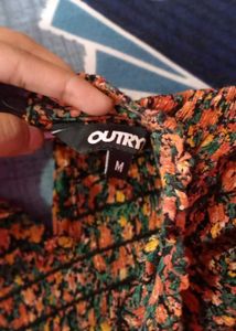 Floral Smocked Top