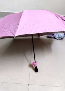 0% Cute Pink Umbrella
