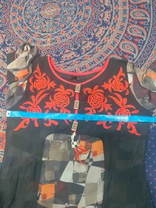 Black Jacket Kurti