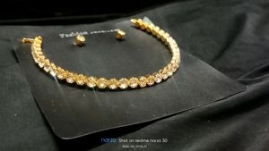 NEW LOOK SILVER STONE JWELLERY SET FOR GIRLS/KIDS
