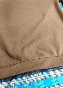 Zara Limited Edition Brown Textured Pullover
