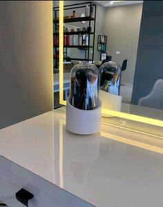 Rotating Makeup Brush Organizer