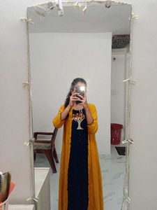 Frock with Long Shrug