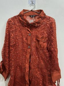 Lace Detail Blouse