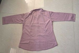 Lavender Button-Down Shirt