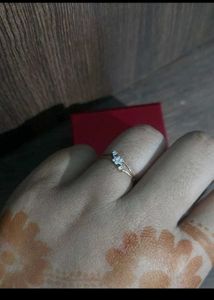 Combo Of Diamond And Gold Ring &amp; Pendent