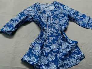 Colorful Women&#39;s Kurti  Set