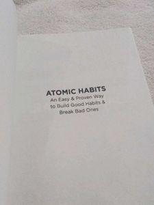 Atomic Habits Book