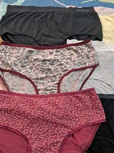 Pure Cotton  Panty  Padded  Imported  Fabric