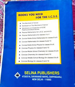 Concise physics for class 9 ICSE board Selina Pub.