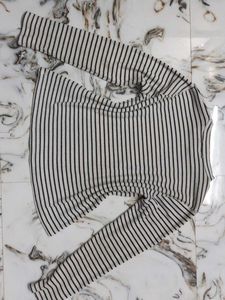 Striped Long Sleeve Top