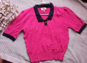 Combo sweater And Pink Knit Top