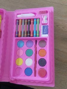 Kids Art Set - Pink Case