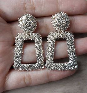 Rose Gold Statement Earrings