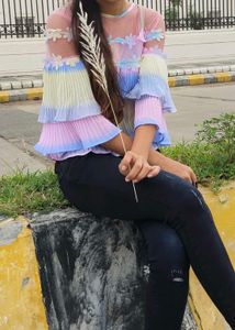 Floral Rainbow Top💐