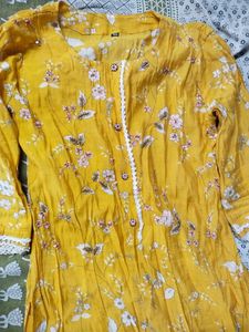 Floral Print Kurta