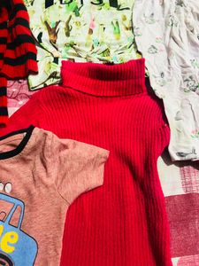 Kids Clothing Bundle: Shirts, Pants, Turtlenecks