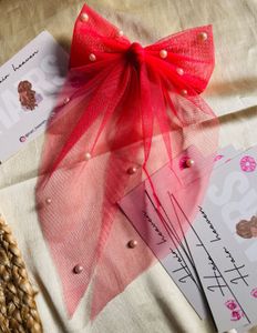 Pearl Bow Clip
