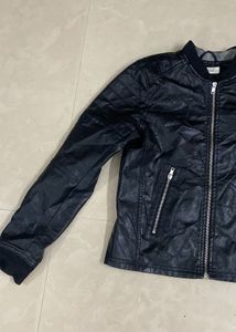Leather Jacket H&amp;M