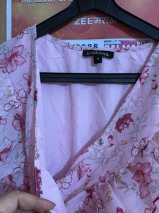 Floral Ruffle Crop Top