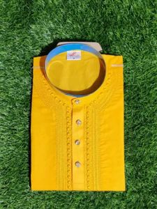 Mustard Yellow Kurta - Size M