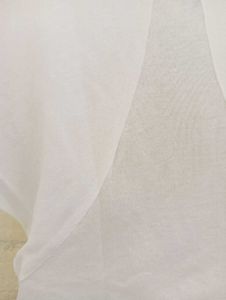 White Net Korean Tops