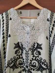Elegant Printed kaftaan set