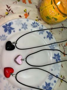 Trending Heart Glossy Chains (3 Colours)🎀🎀