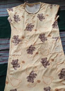 Cute Teddy Bear Nightdress