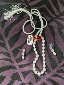Elegant Silver Jewelry Set