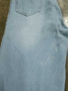 Sky Blue Straight Fit Jeans