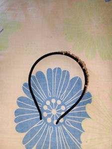 Sparkly Black Headband