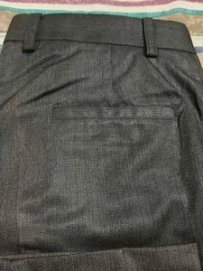 Gray Wide pure cotton Leg pant