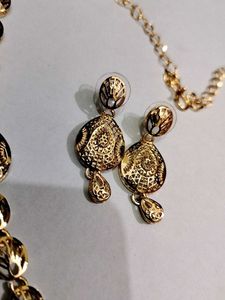 Gold Plated Necklace Set