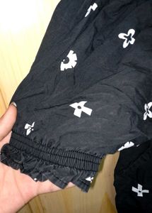 Black Shirt style crop top