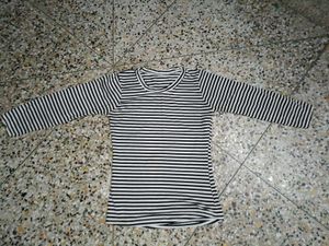 Stripped Crop Top