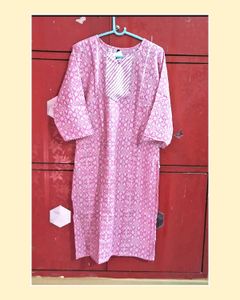 Pink Kurta Set Size 42 inches