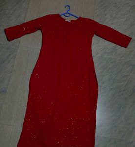 Red Kurta