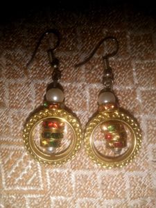 Elegant Golden Earrings