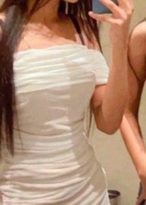 Urbanic White Bodycon Dress