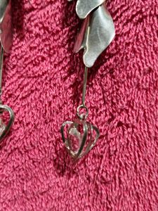 Dangling Heart Earrings