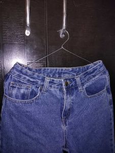 Raw Hem Straight Leg Jeans