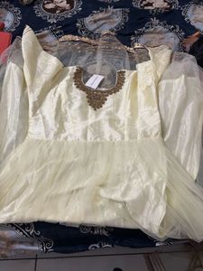 Elegant Off-White Dress