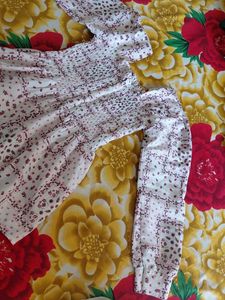 Floral Print Girls Dress