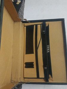 Vintage Black Briefcase