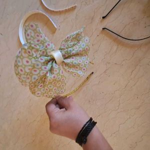 8 Mixed Premium Hairbands Set For Kids 4 To 6 Yrs